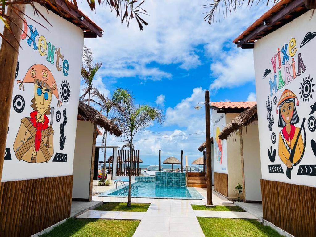 Flats Villas Litoral Sul - Praia Pontal Do Peba - Piacabucu - Al Kültér fotó